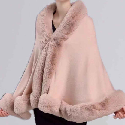 Shawl Cape Knitted Cardigan Coat For Women