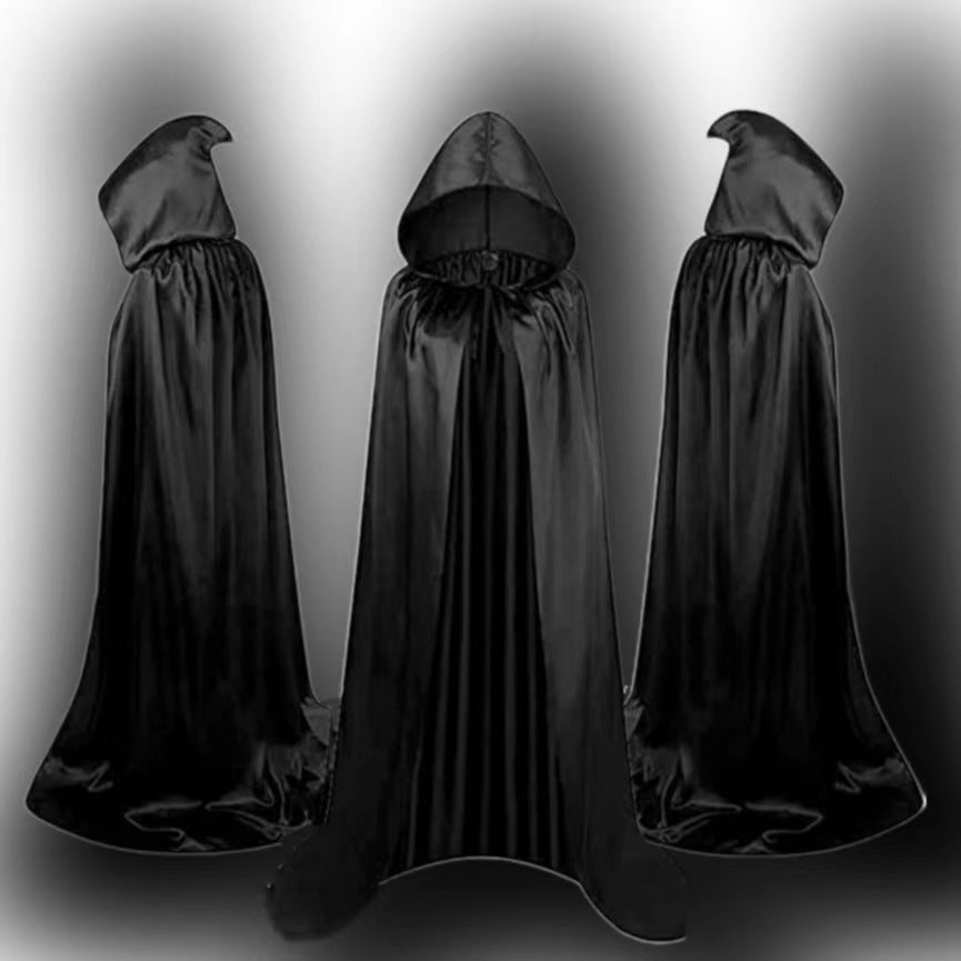 Halloween Children's Wizard Cloak - Hooded Cape Costume