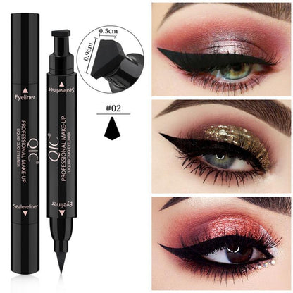 Double-headed wing seal eyeliner - DropOnline.co