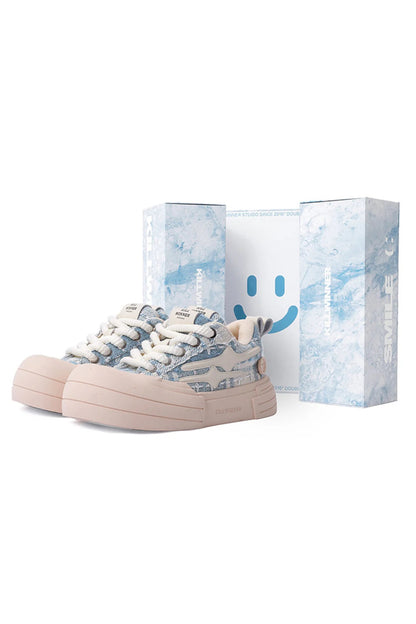 KILLWINNER--Smile Life Sneaker - Blue - Unisex - DropOnline.co
