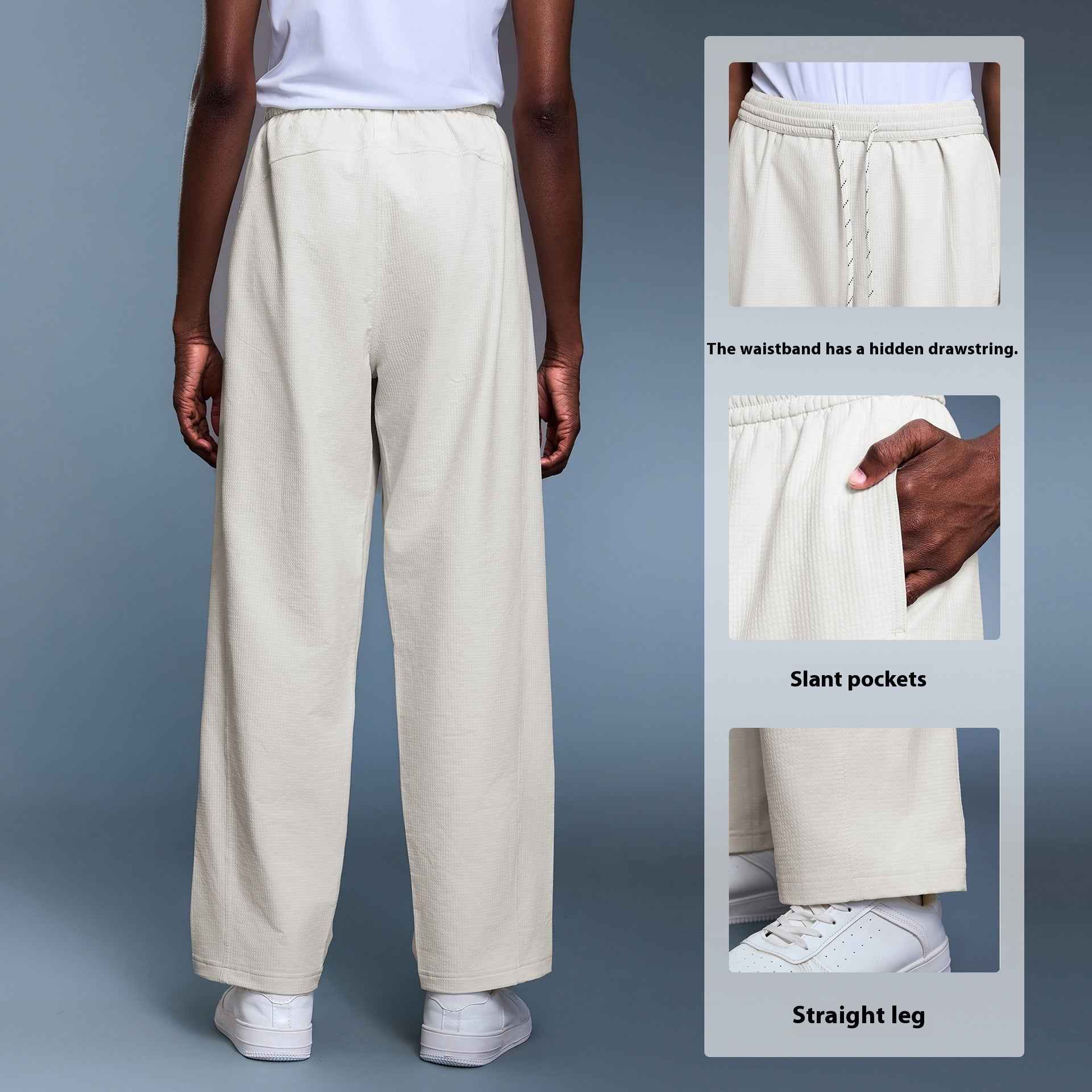 Loose Straight All-matching Sports Trousers For Women