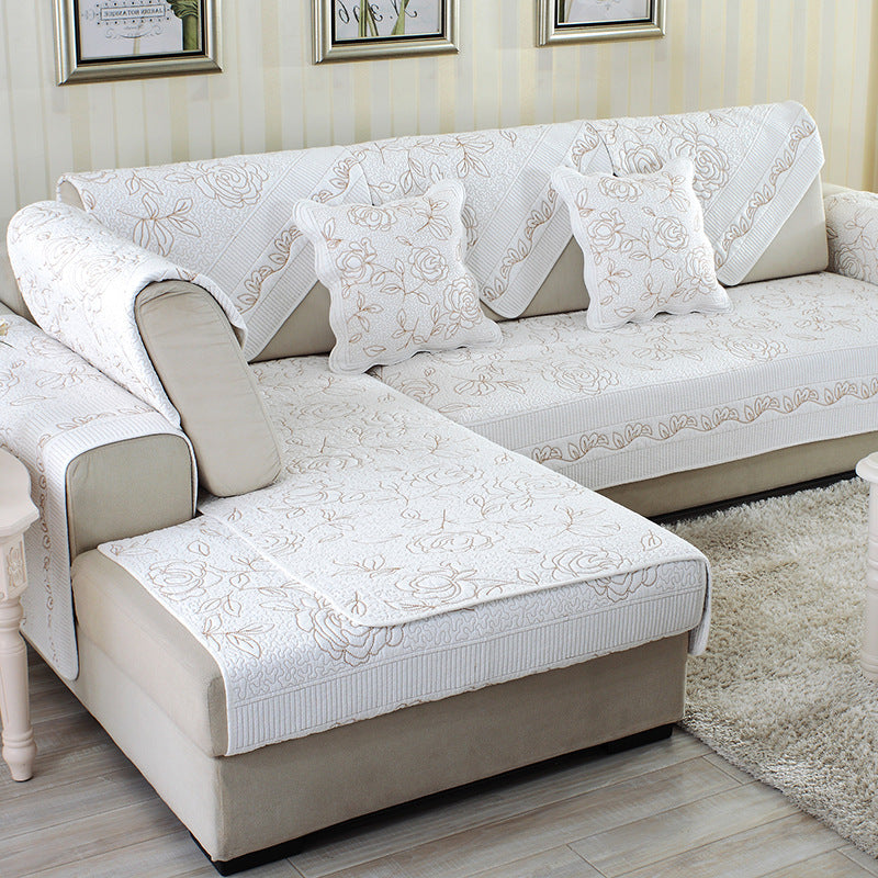 European style washed cotton sofa cushion