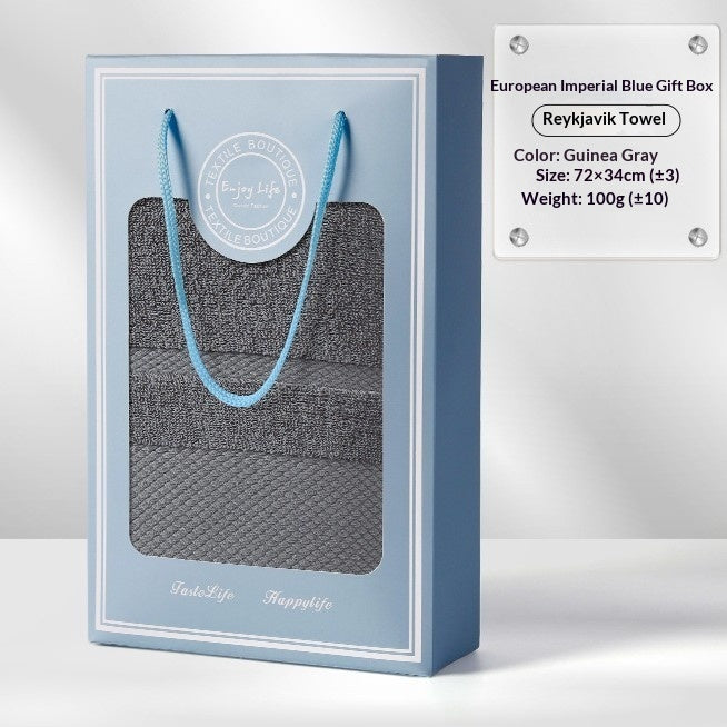 Towel And Bath Towel Gift Set With Customizable Logo For Return Gifts And Souvenirs