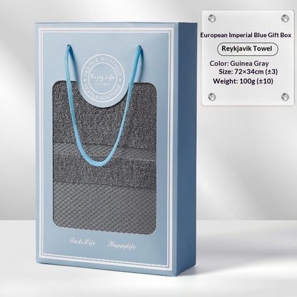 Towel And Bath Towel Gift Set With Customizable Logo For Return Gifts And Souvenirs