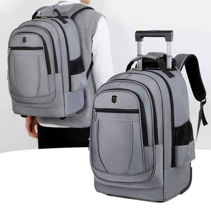 Large Capacity Drawbar Oxford Cloth Backpack