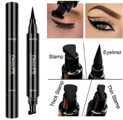 Double-headed wing seal eyeliner - DropOnline.co