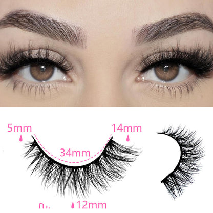 3D False Eyelashes Are Multi-layered, Realistic, Soft And Comfortable - DropOnline.co