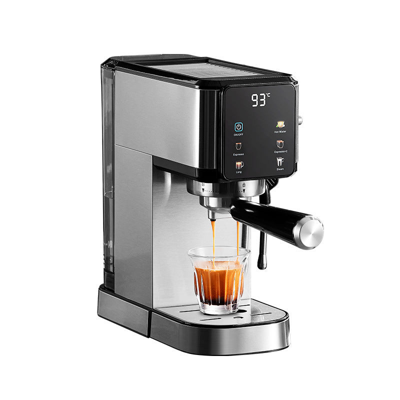 Italian Semi-Automatic Espresso Machine - Compact Home Coffee Maker