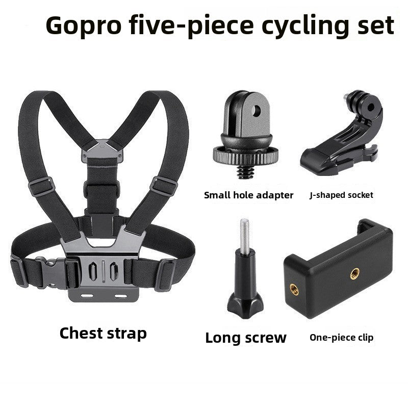 Action Camera Chest Mount - Sports Recording Harness Set