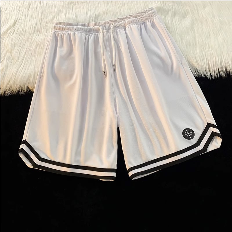 Men's Basketball Sports Shorts - Quick-Drying Ice Silk Design