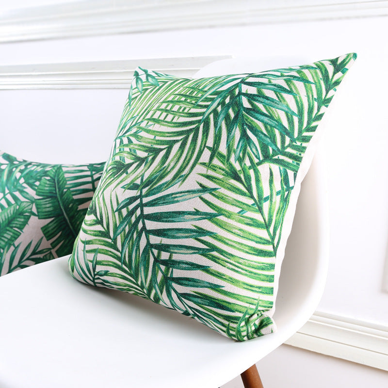 Tropical rain forest sofa pillow cushion