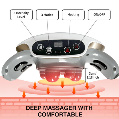Automatic Abdominal Massager Multiple-use For Waist And Abdomen Back Neck And Legs 3 Modes For Home Or Office Use -Do Not Sell On Amazon Or Temu Platforms - DropOnline.co