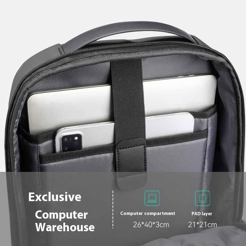 Men's Business High Sense Laptop Bag Large-capacity Backpack