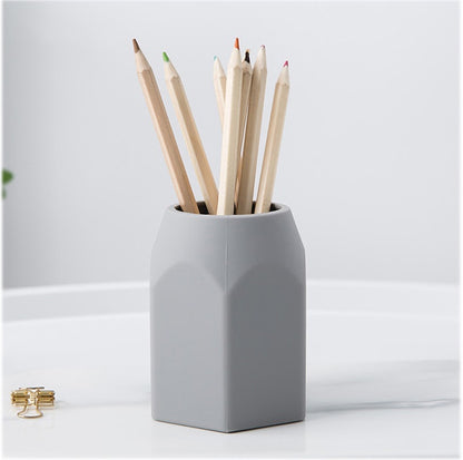 Simple solid silicone pen holder - DropOnline.co
