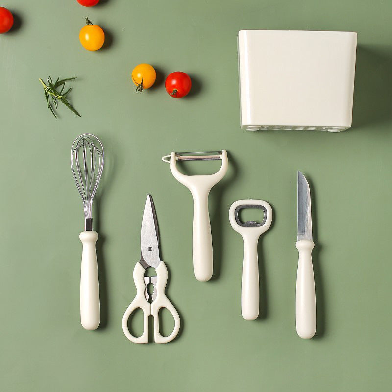 6-Piece Kitchen Tool Set - Essential Baby Food Prep & Multi-Function Utensils