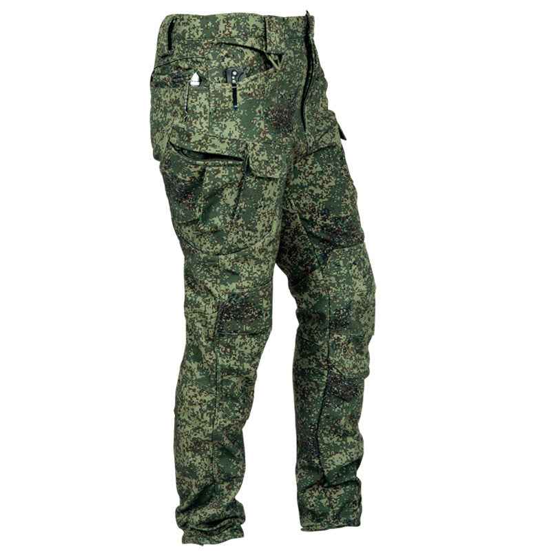 Outdoor Technical Trousers Men's Soft Shell Tactical Pants Fleece Warm Leisure