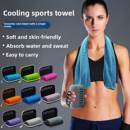 EVA Cooling Sports Towel - Quick-Dry Sweat Absorbent