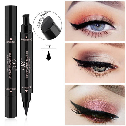 Double-headed wing seal eyeliner - DropOnline.co
