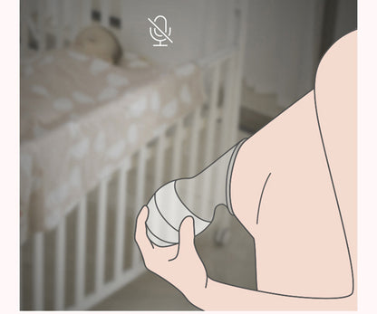 Silicone Breast Milk Collector - Manual Breast Pump & Milk Saver for Nursing Moms - DropOnline.co