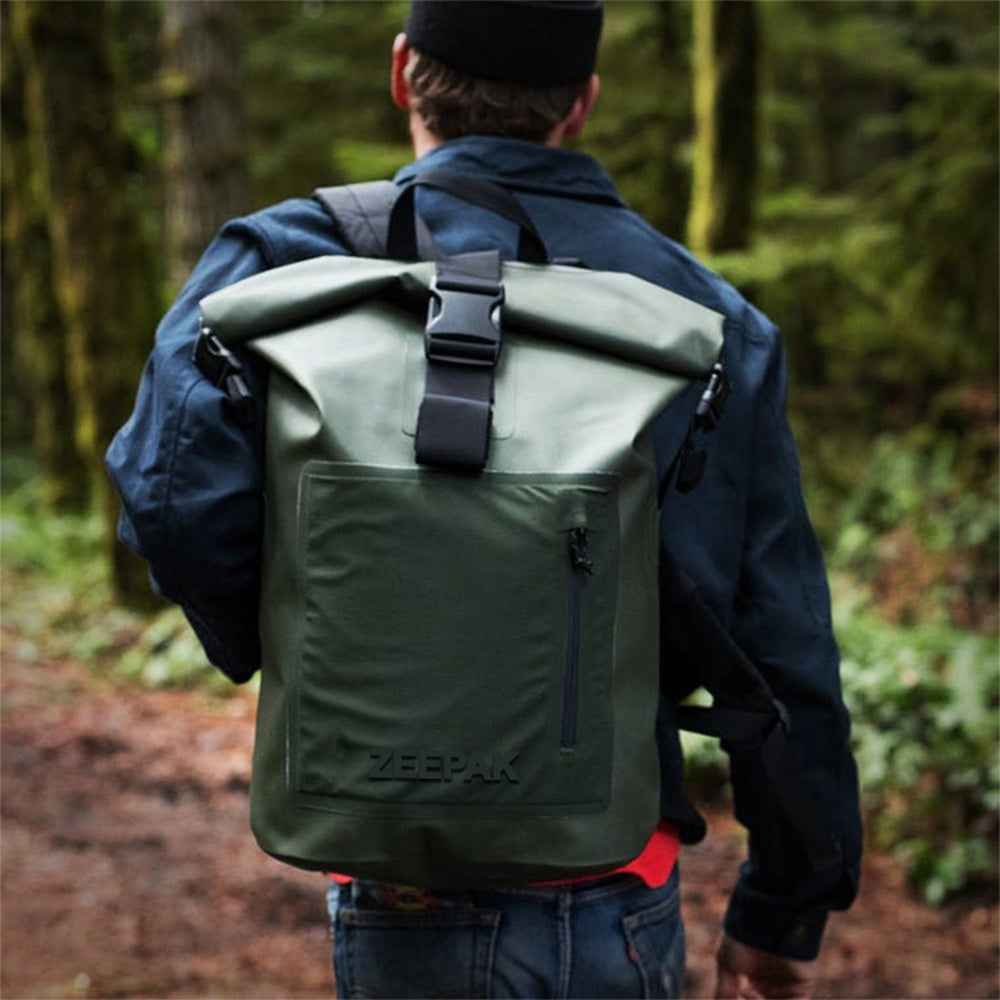 Double Shoulder Comfort Waterproof Zipper Outdoor Water