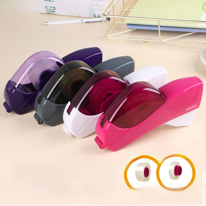 Portable Tape Dispenser - Compact Desktop Tape Cutter