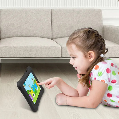 Shock-resistant Silicone Snap-on Case With Stand For 7 Tablets - DropOnline.co