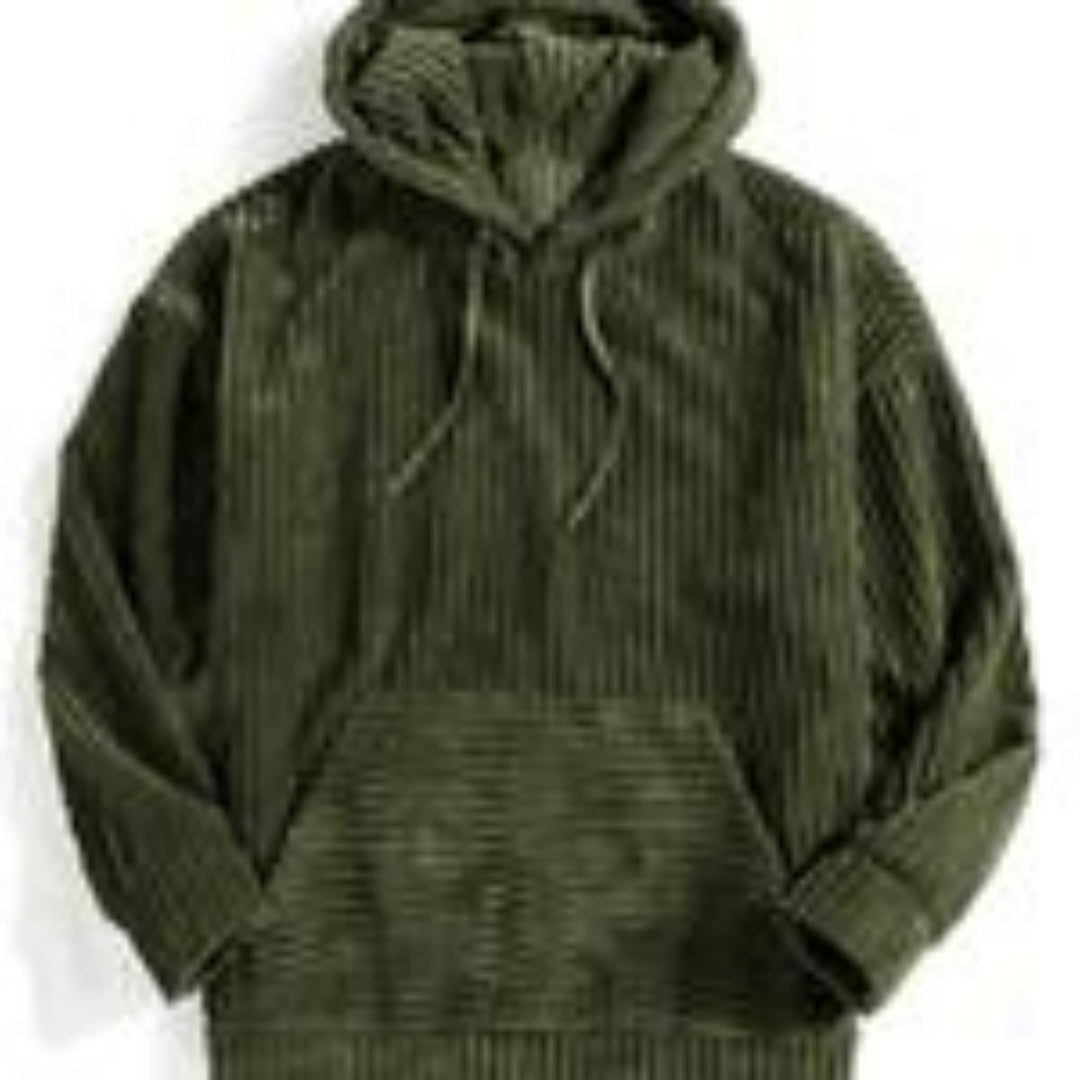 Unisex Jacquard Round Neck Hoodie - Export Quality International Sizes