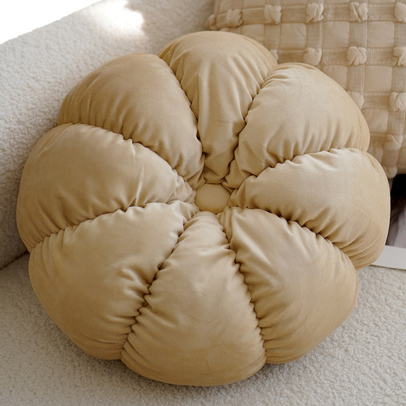 Retro Knotted Pillow Cushion - Vintage Style Decorative Throw Pillow