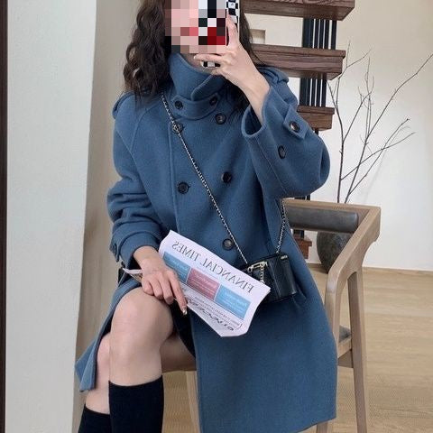 Women's Wool Cape Coat