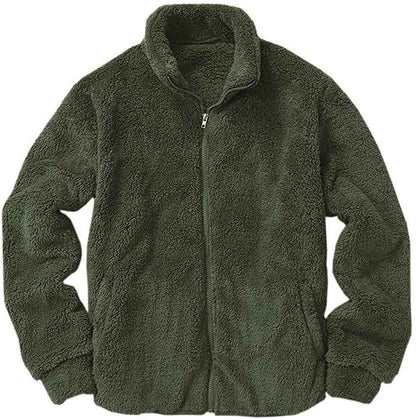 Casual Men's Solid Color Hooded Jacket