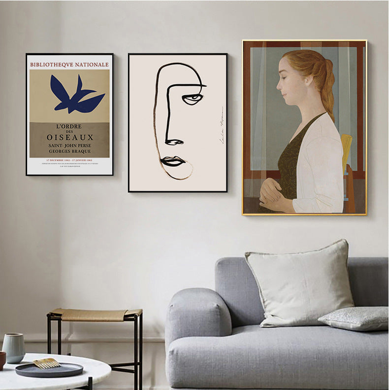 Premium Maiden Renaissance Art Home Decoration - Classical Wall Art Collection