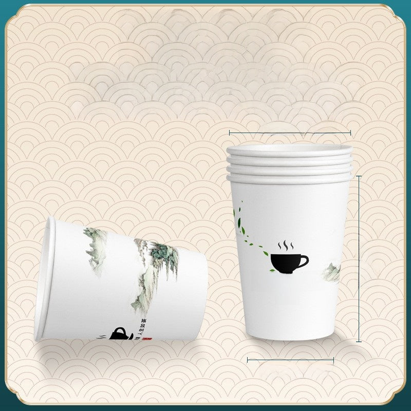 Heavy-Duty Disposable Cups - Extra Thick Durable 250ml Bulk Pack