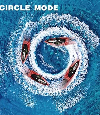 4DRC S5 RC Boat For Pools And Lakes, 2.4 GHz 20MPH Racing Boats, Rechargeable Battery,Low Battery Alarm,Gifts For Boys Girls,Logistics Is Randomly Sent By UPS USPS  FEDEX. - DropOnline.co