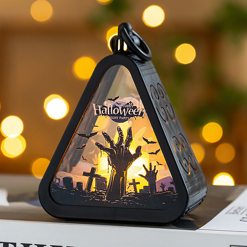 Halloween Portable Pumpkin Lamp - Layout Props Decoration