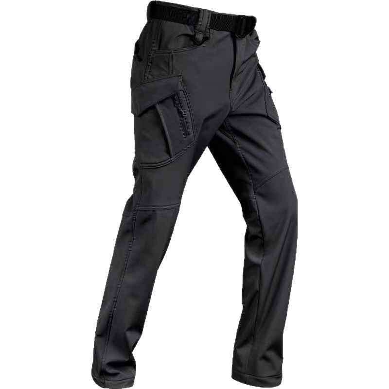 Outdoor Tactical Fleece Warm X9 Men's Fleece-Lined Casual Pants