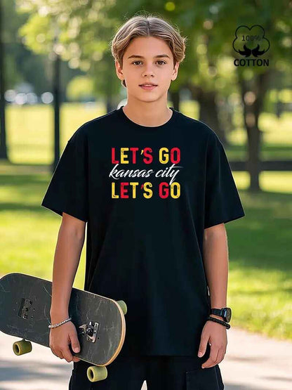 Men's Printed Short Sleeve T-Shirt - Cool Casual Graphic Tee