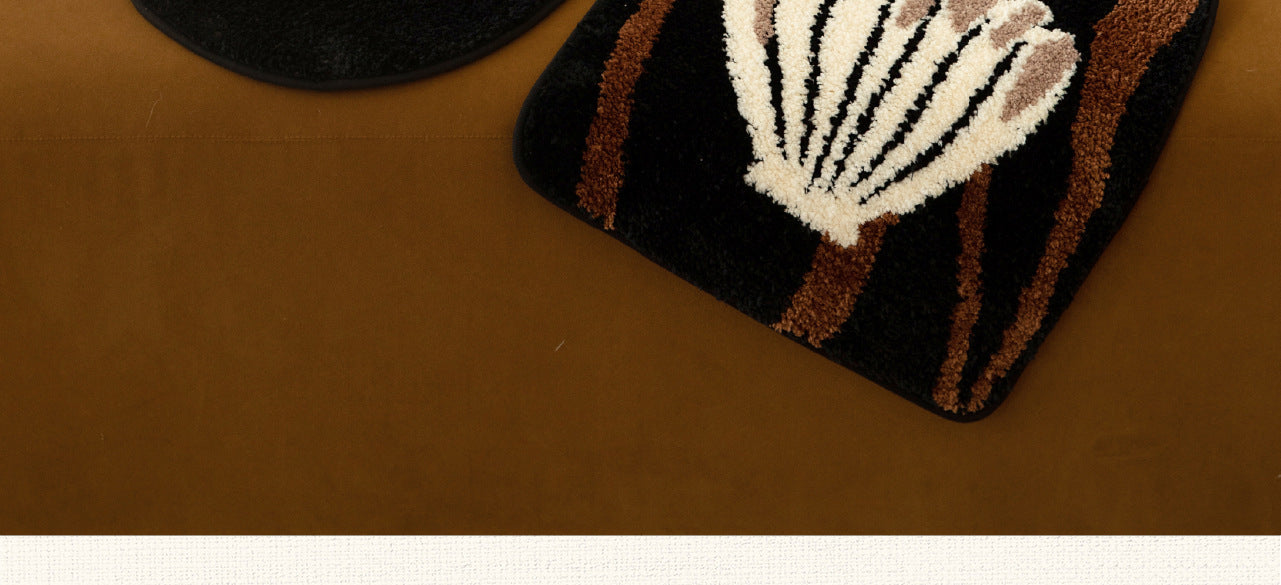 Chair Cushion Office Long-sitting Non-slip Cushion Absorbent Dirt-resistant Flocking Cushion