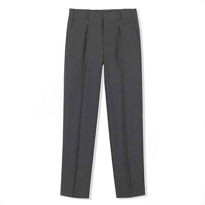 Straight-leg Men's High-end Slim-fit Versatile Casual Pants