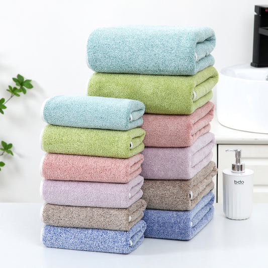 Luxury Coral Fleece Bath Towel - Ultra-Soft Absorbent