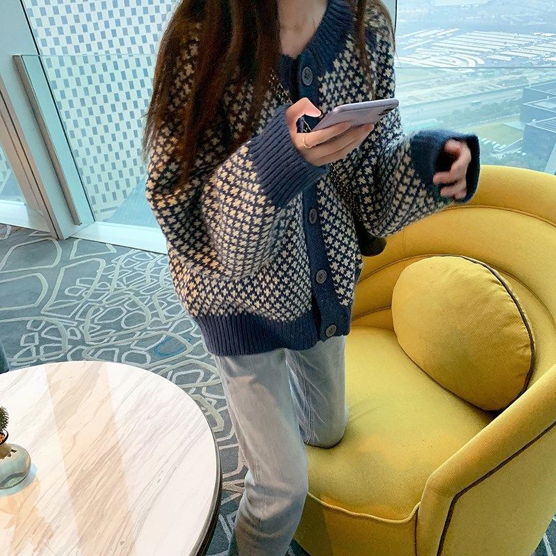 Loose Knitted Cardigan