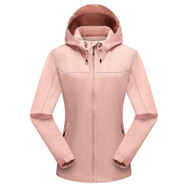 Shell Jacket Thin Hooded Trench Coat Coat