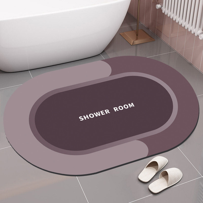 Luxury Crystal Velvet Non-Slip Floor Mat - 40x60cm