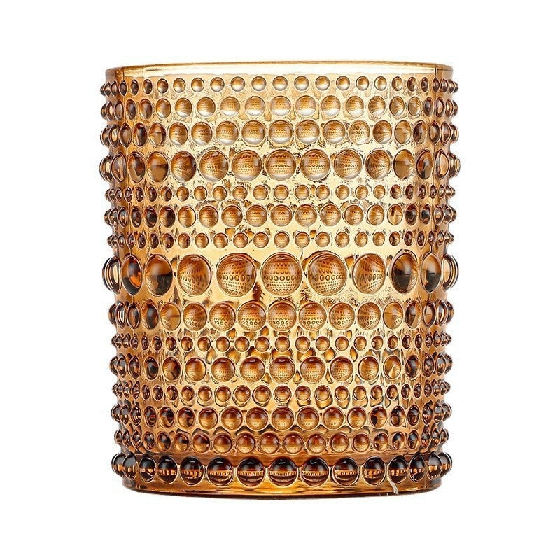 Colorful Home Decoration Glass Windproof Candles Glass Cup