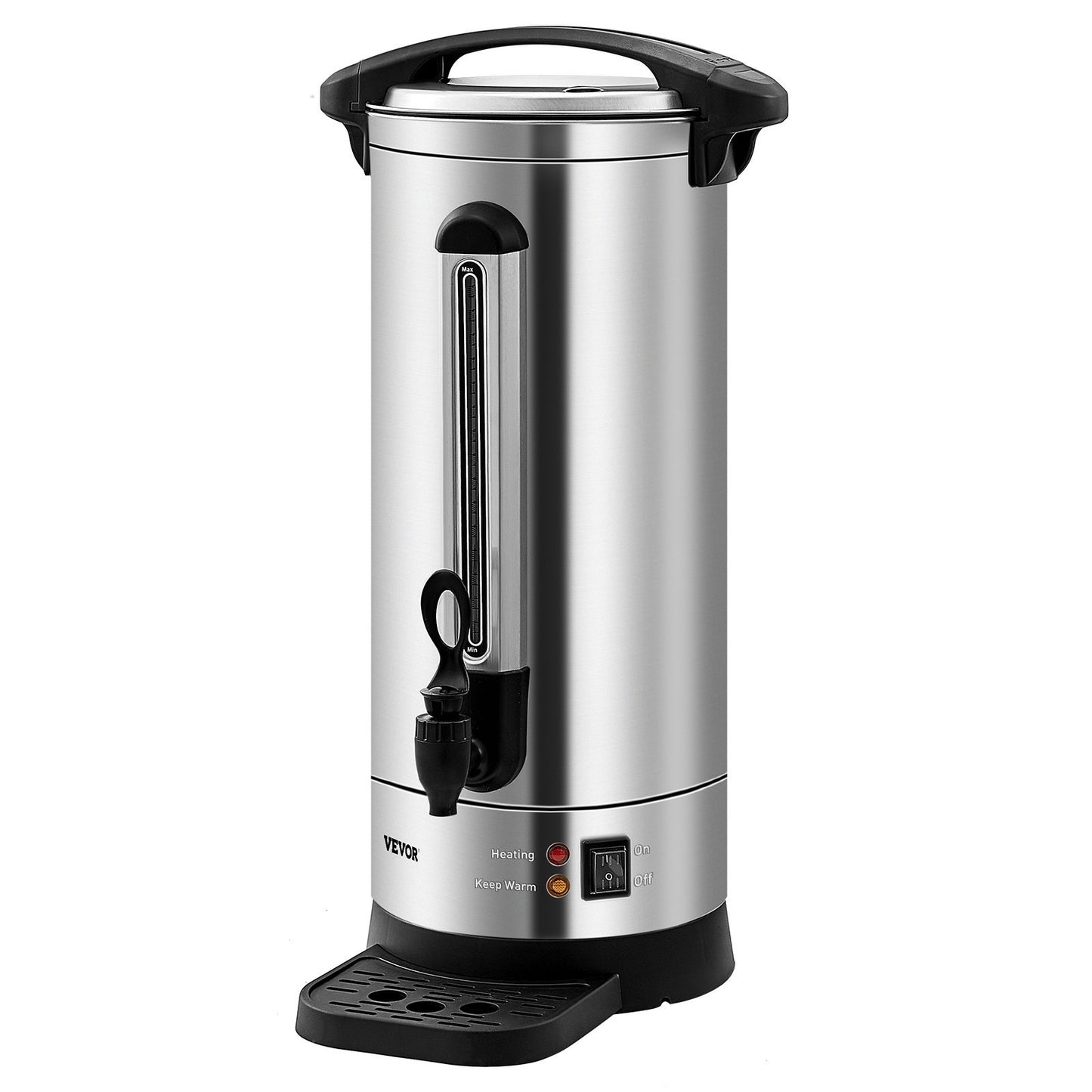 VEVOR Commercial Coffee Urn - 110 Cup Large Stainless Steel Dispenser