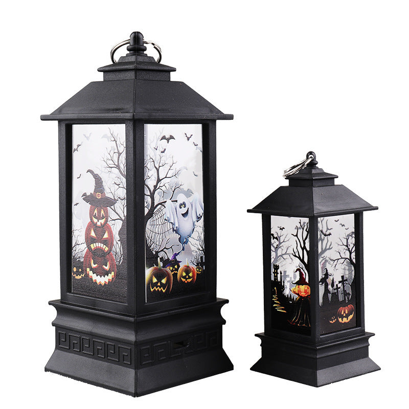 Halloween Simulation Flame Lanterns - Pumpkin Design