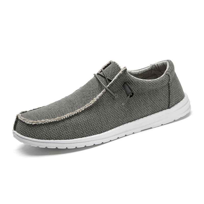 Plus-size Men's Loafer Canvas Casual Shoes