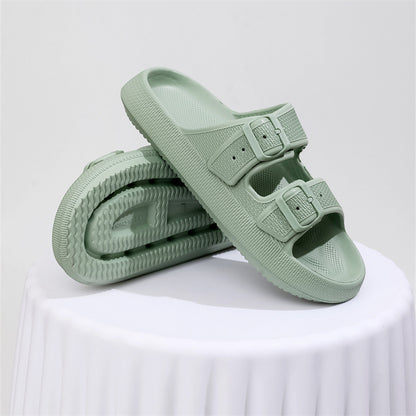 Summer Women Outdoor Indoor Thick-soled Eva Sandals And Slippers - DropOnline.co