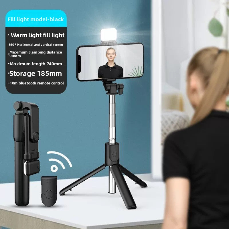 Bluetooth Selfie Stick - Wireless Remote Phone Camera Control 70cm Extendable