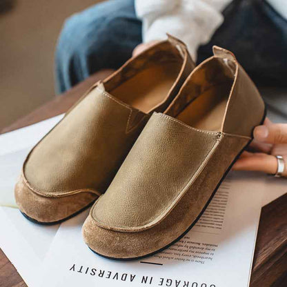 Men's Versatile Slip-on Casual Shoes With Soft Soles