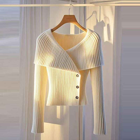New Stylish High-end Knit Women's Sweater